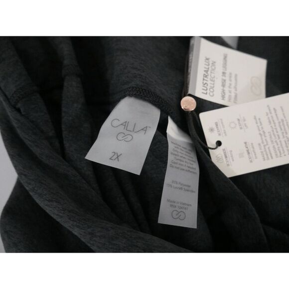 CALIA Women's LustraLux 7/8 Legging 4-way stretch technology 2X - Picture 10 of 11